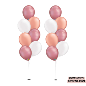 Pink & Rose Gold & White