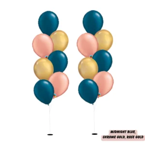 Blue & Gold & Rose Gold