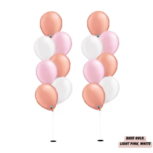 Rose Gold & Pink & White