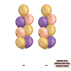 Gold & Rose Gold & Purple