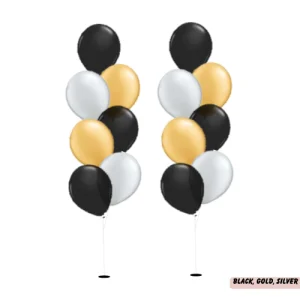 Black & Gold & Silver