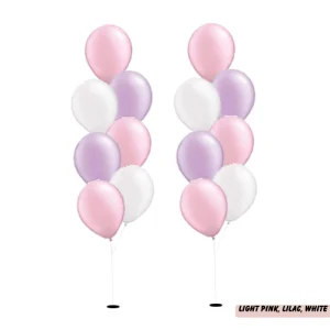 Lilac & Pink & White