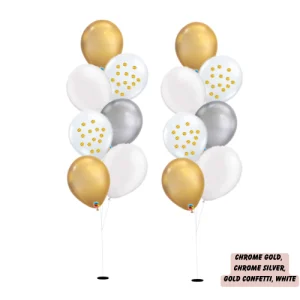 Gold & Silver & White