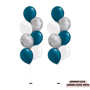 Midnight & Silver & Blue