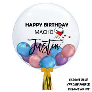 Blue & Purple & Pink