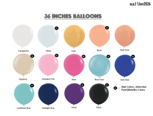 36 inch Jumbo Balloons