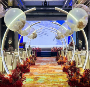 36 Inch Wedding Aisle Giant Exploding Balloons