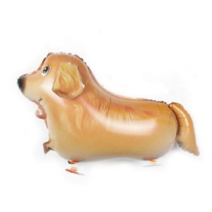 Walking Pet Animal Balloon - Golden Retriever