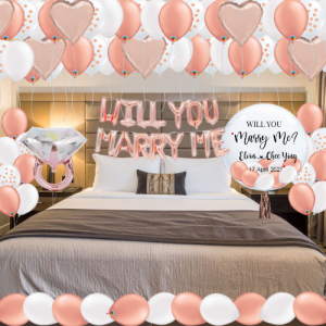 (Do It Yourself) WILL YOU MARRY ME Proposal Package for Indoors
